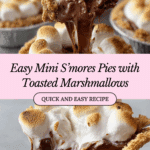 Mini S'mores Pies Recipe
