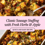 Sausage Stuffing Recipe