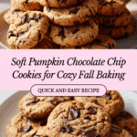 Healthy Pumpkin Chocolate Chip Cookies Recipe