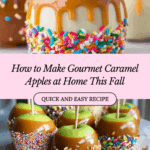 How to Make Gourmet Caramel Apples Recipe