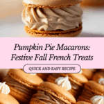 Pumpkin Pie Macarons Recipe