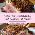 Herb Crusted Rack of Lamb: 7 Steps to Culinary Bliss Recipe