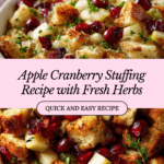 Apple Cranberry Stuffing Recipe
