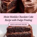 Best Matilda's Chocolate Cake Recipe - Matilda Cake Recipe