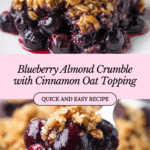 Clean Blueberry Almond Crumble Recipe