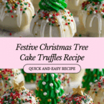Christmas Tree Cake Truffles Recipe
