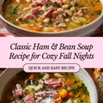 Ham & Bean Soup Recipe