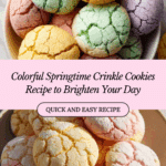 Springtime Crinkle Cookies Recipe