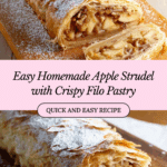 Easy Apple Strudel Recipe with Filo Pastry Recipe