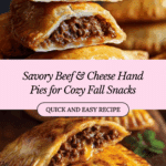 Savory Beef & Cheese Hand Pies Recipe