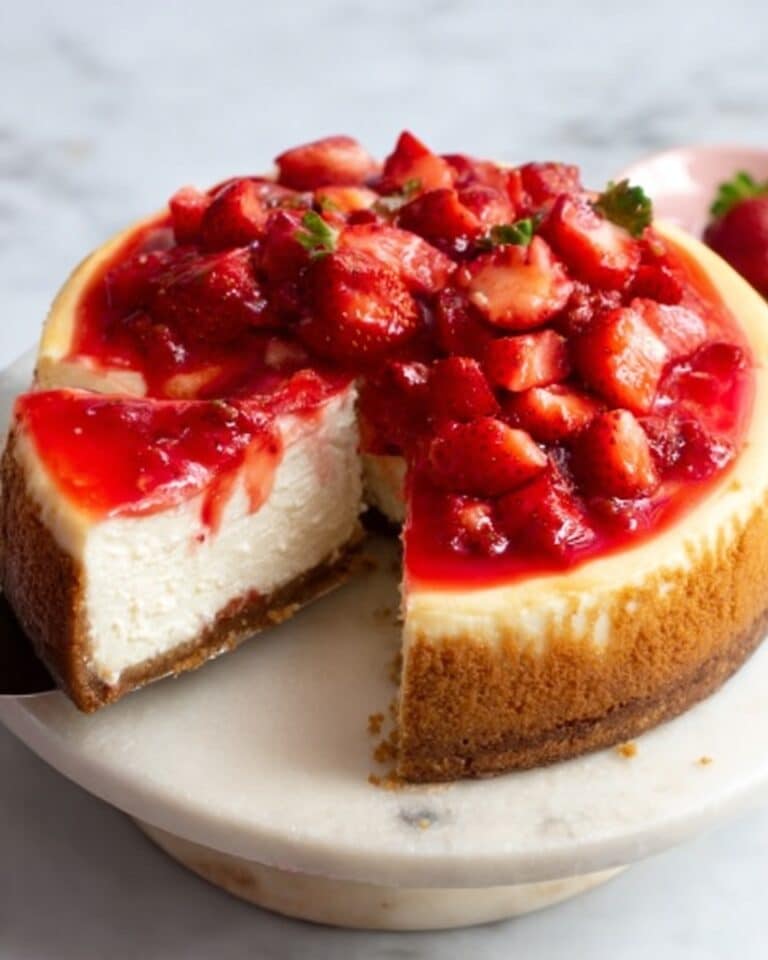 The Best Strawberry Cheesecake Recipe