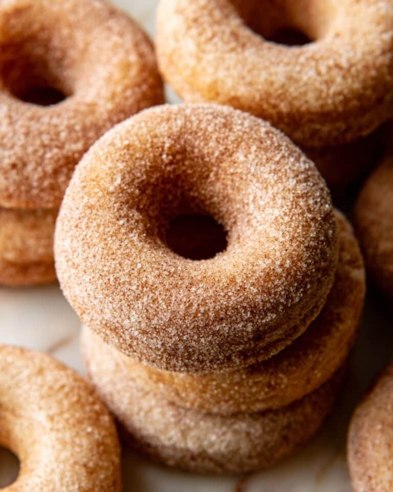 Grain-Free Cinnamon Sugar Donuts Recipe