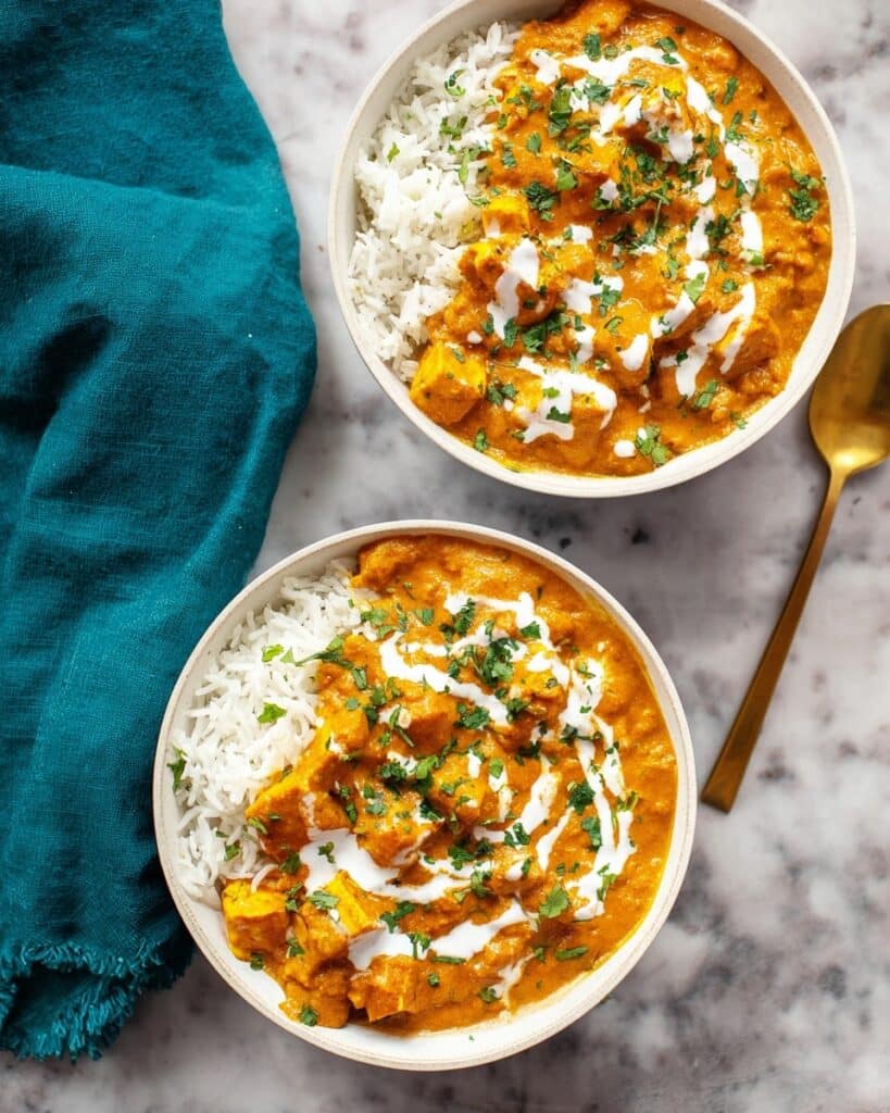 Baked Tofu Curry (Vegan Tofu Makhani) Recipe