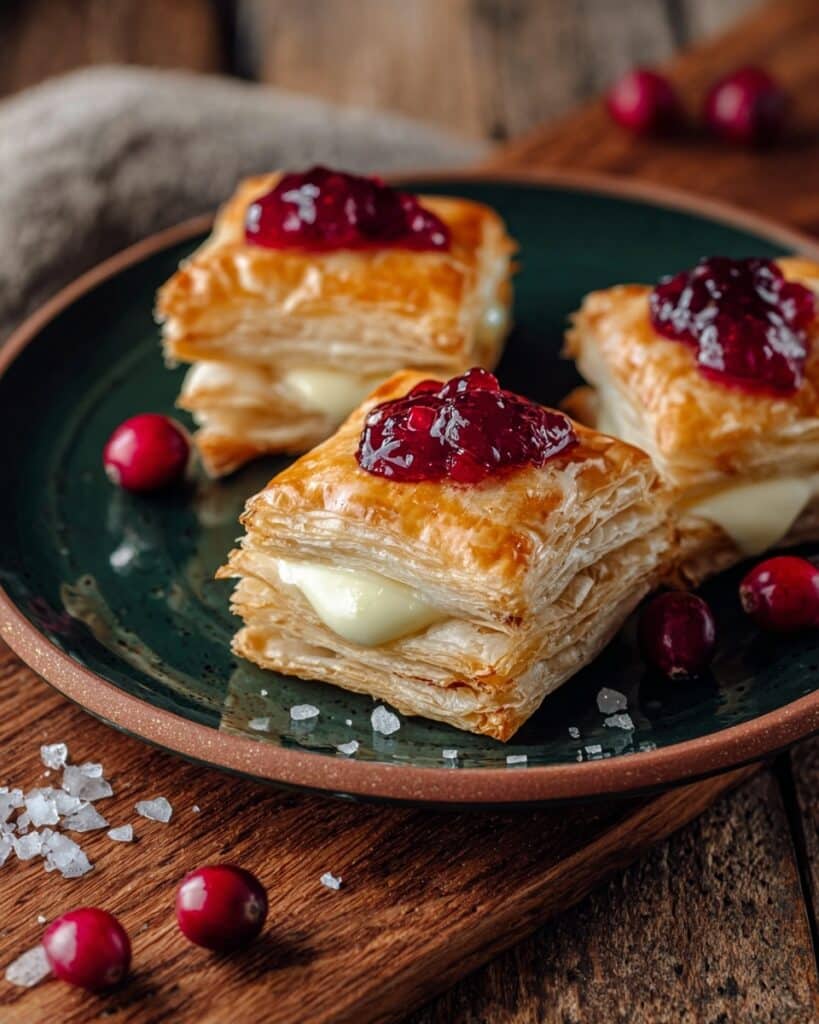 Cranberry Brie Bites Recipe
