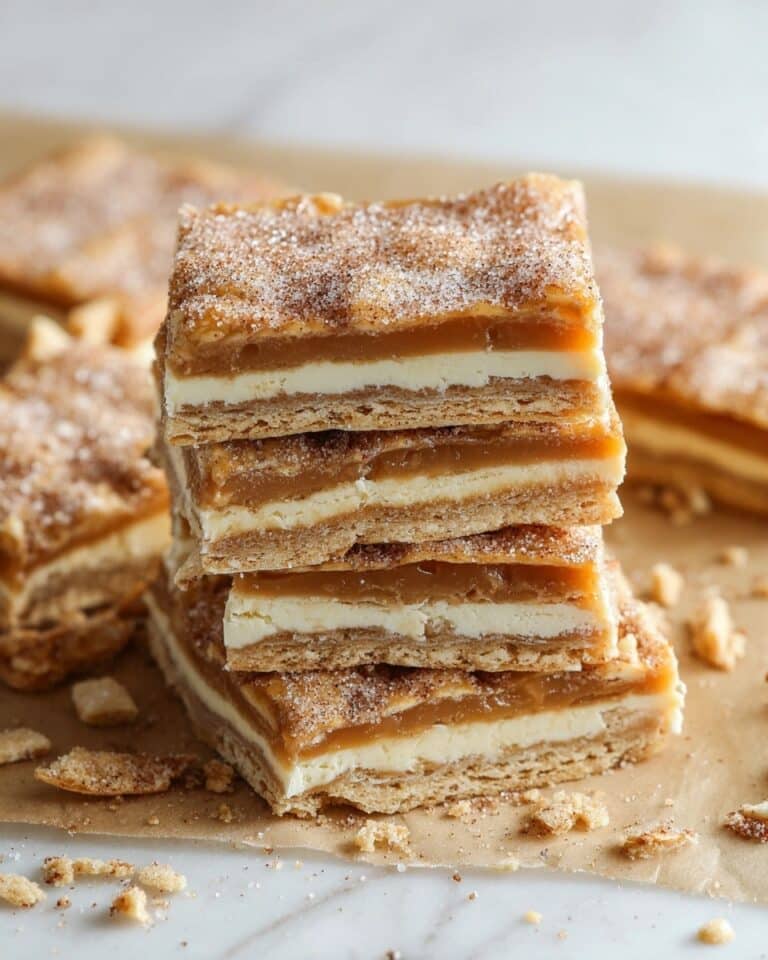 Churro Saltine Toffee Recipe
