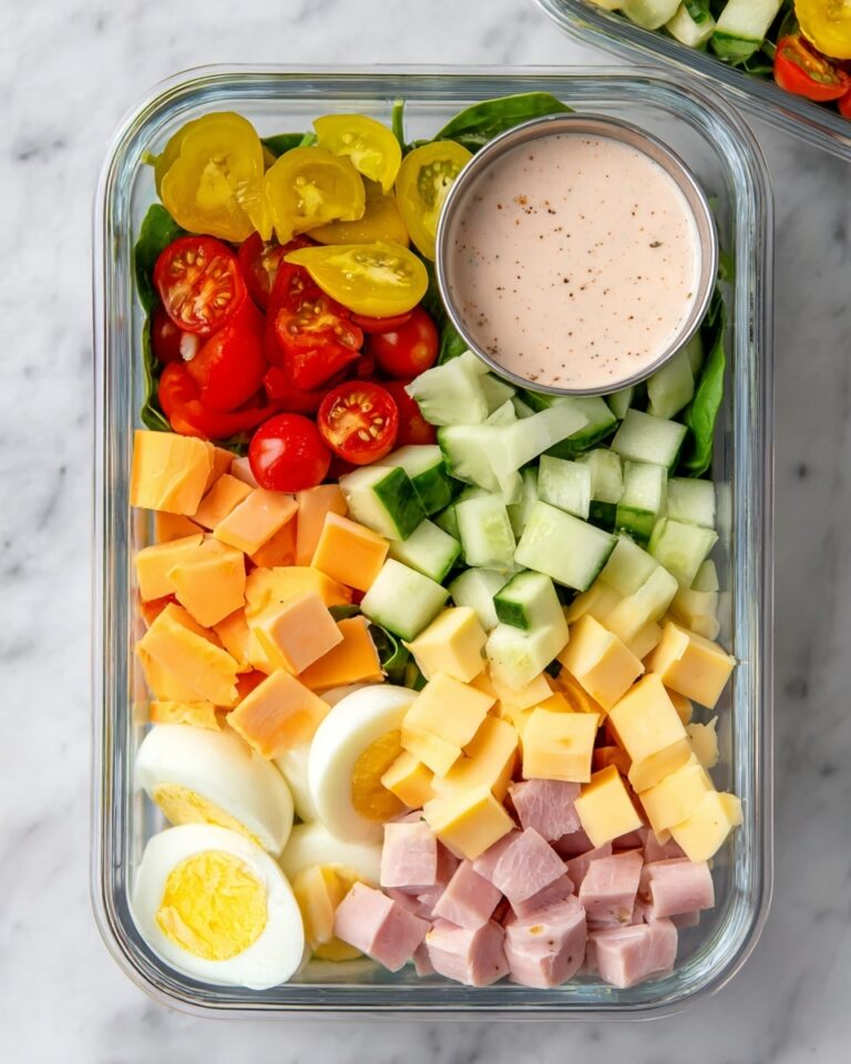 Easy Chef Salad Meal Prep Recipe