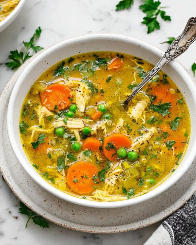 Anti-Inflammatory Turmeric Chicken Soup Recipe