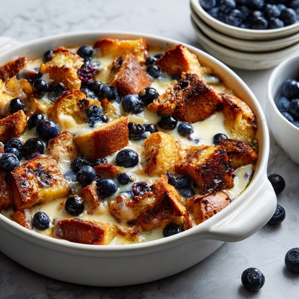 Vegan Blueberry French Toast Casserole Recipe