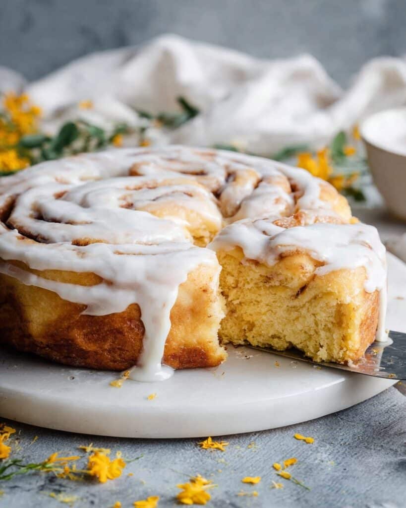 Vegan Cinnamon Roll Cake Recipe