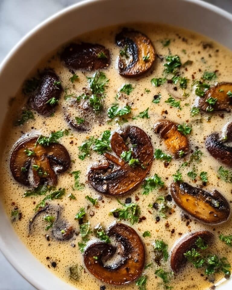 Creamy Mushroom Soup Recipe