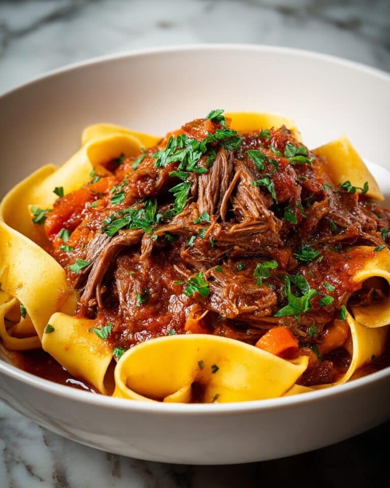 Dutch Oven Short Rib Ragu with Pappardelle Recipe