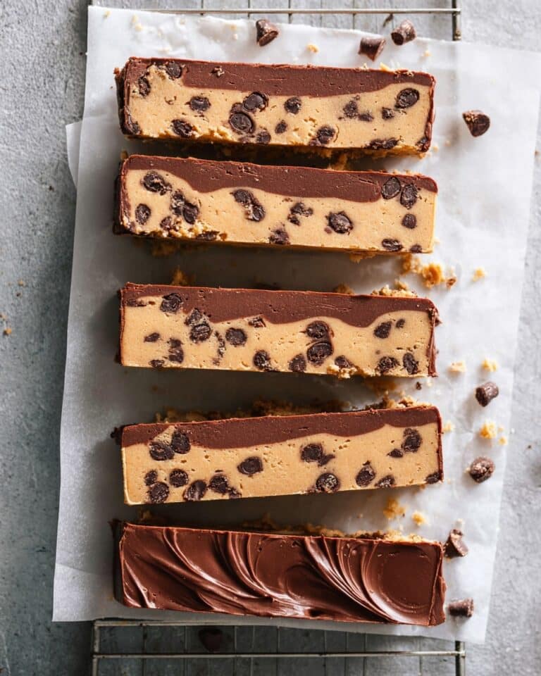 No-Bake Vegan Cookie Dough Bars Recipe
