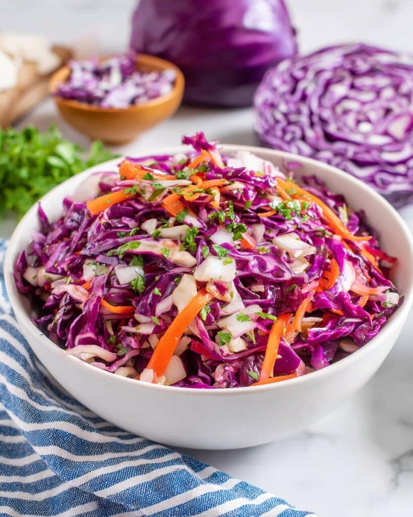 Red Cabbage Slaw Recipe