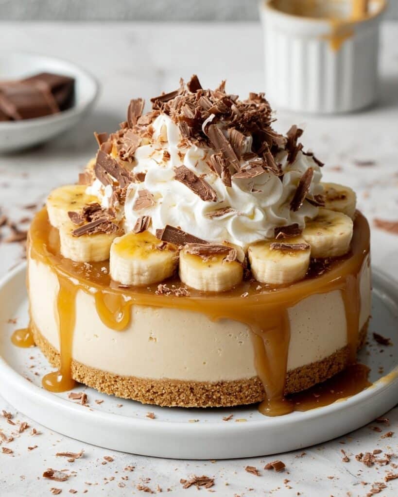 No Bake Vegan Banoffee Cheesecake Recipe