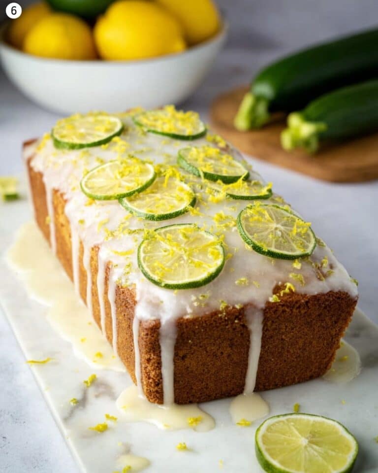 Vegan Lemon Lime Zucchini Bread Recipe