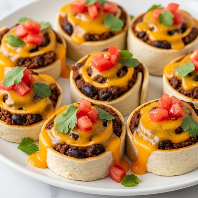 Creamy Taco Pinwheels Recipe