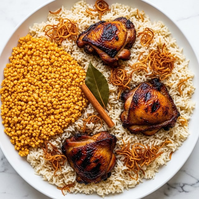 Vermicelli Chicken and Rice with Cardamom and Cinnamon Recipe