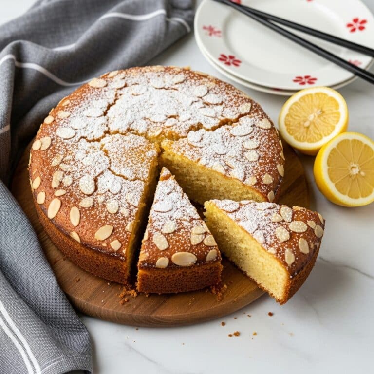 Simple Almond Cake Recipe