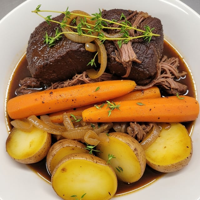 Slow Cooker Pot Roast Recipe