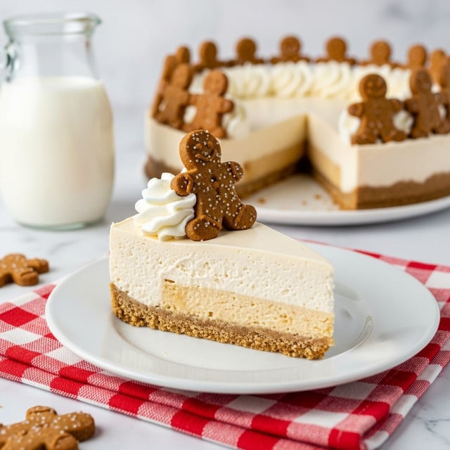 No Bake Gingerbread Cheesecake Recipe