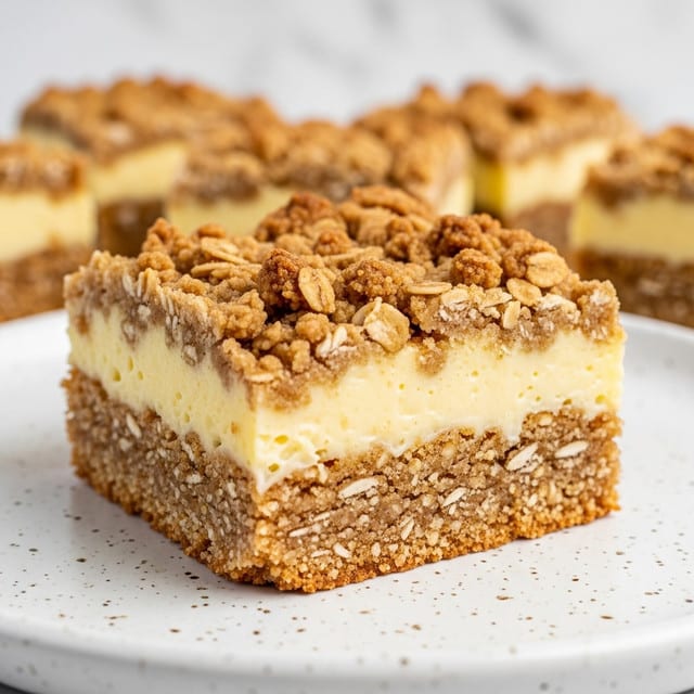 Irresistibly Tangy Lemon Oatmeal Crumble Bars Recipe