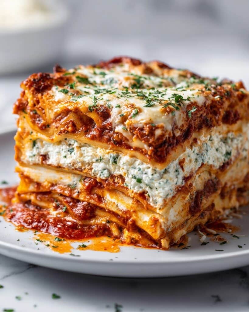 Best Lasagna Recipe: Hearty Beef & Cheese Perfection! Recipe