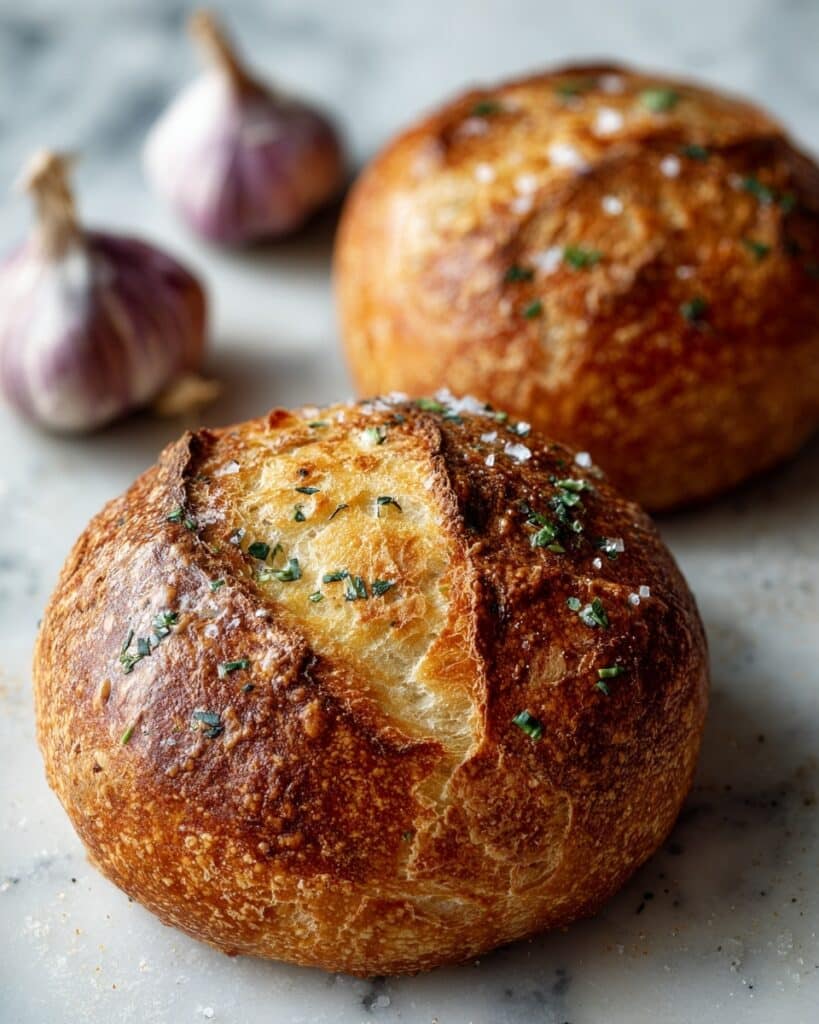 Homemade Garlic Rosemary Bread Recipe
