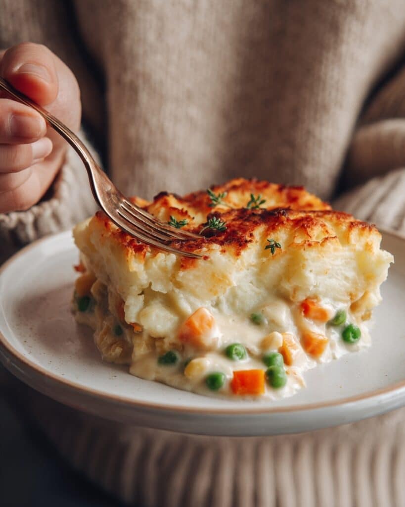 Savory Chicken and Biscuit Cobbler Recipe
