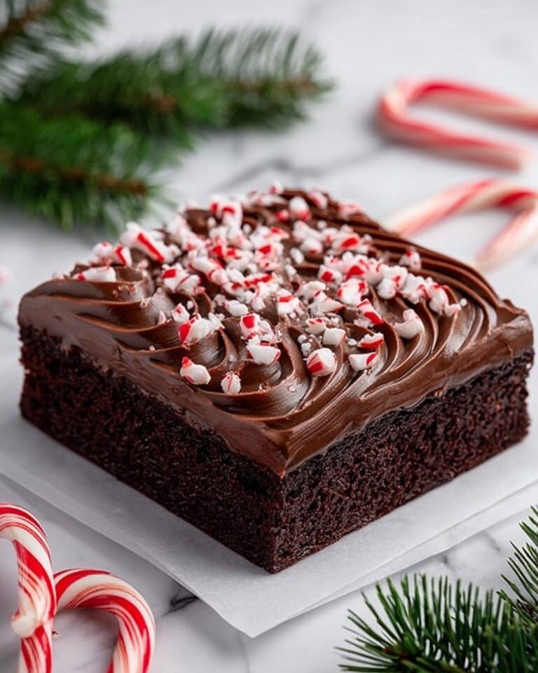 One Bowl Peppermint Brownies Recipe