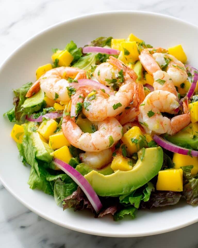Aussie Prawn Salad with Avocado and Mango Recipe