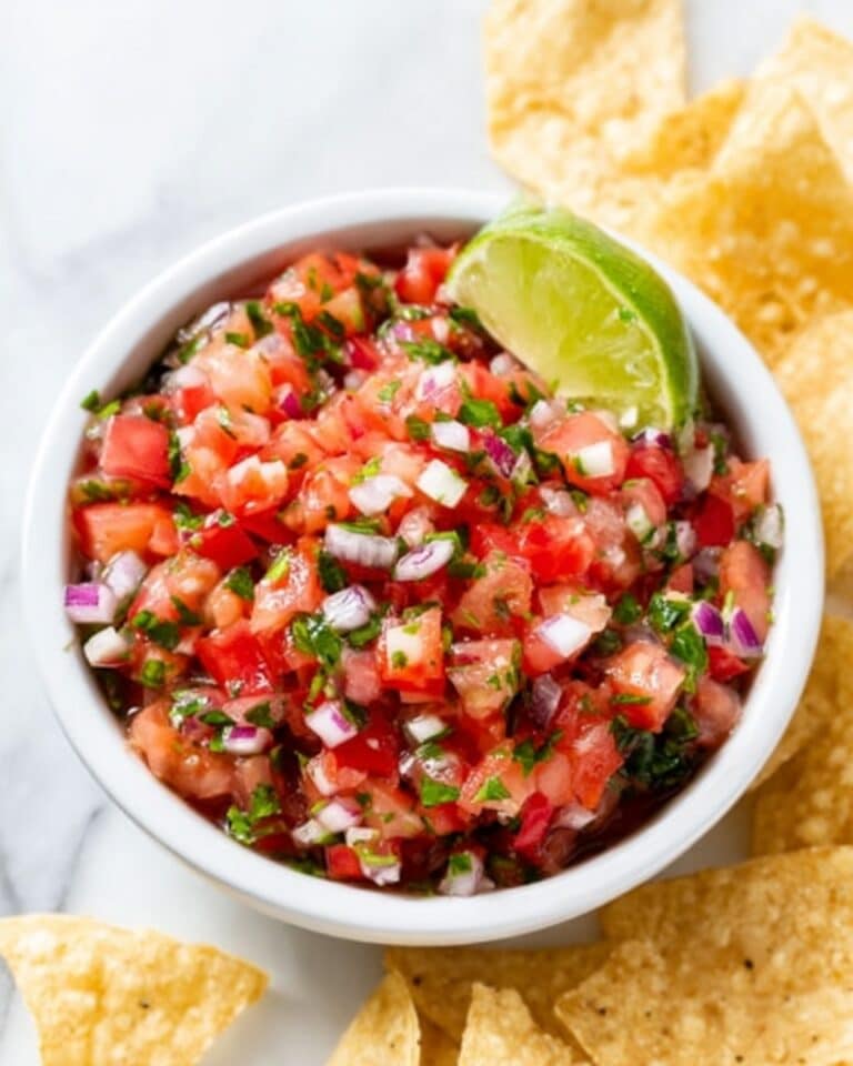 Homemade Pico de Gallo Recipe