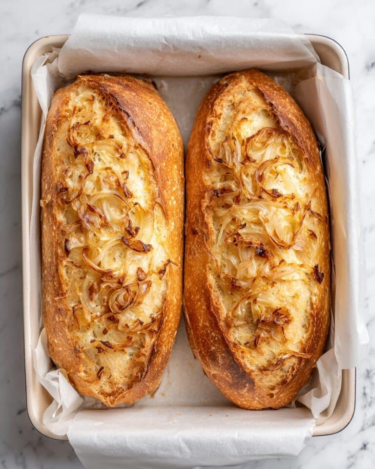 Caramelized Onion Cheddar Bread Recipe