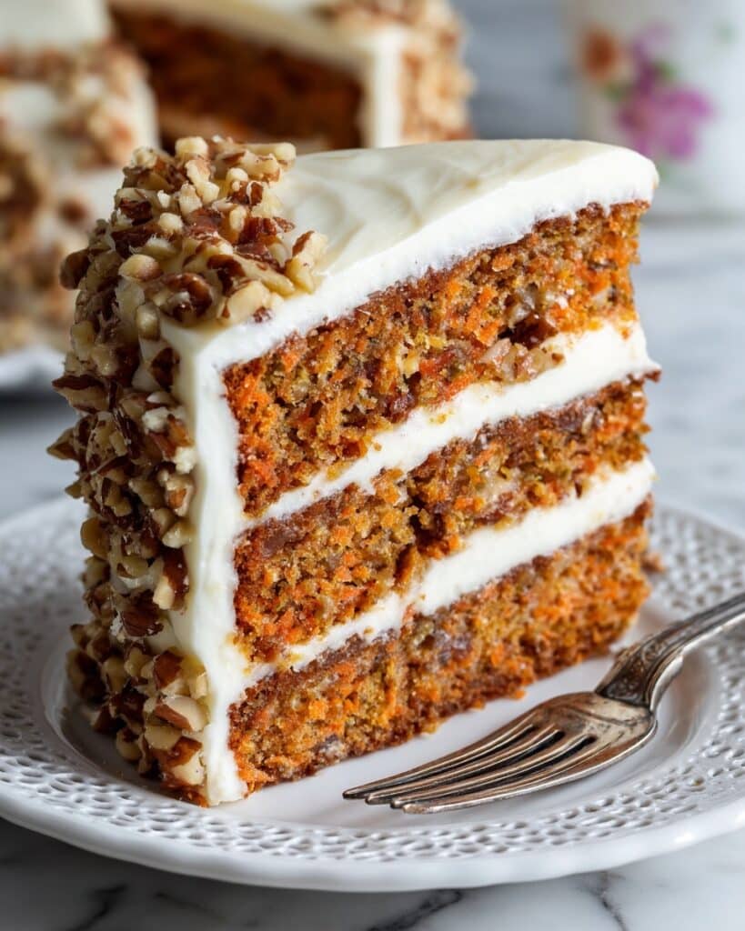 The BEST Carrot Cake with Cream Cheese Frosting Recipe
