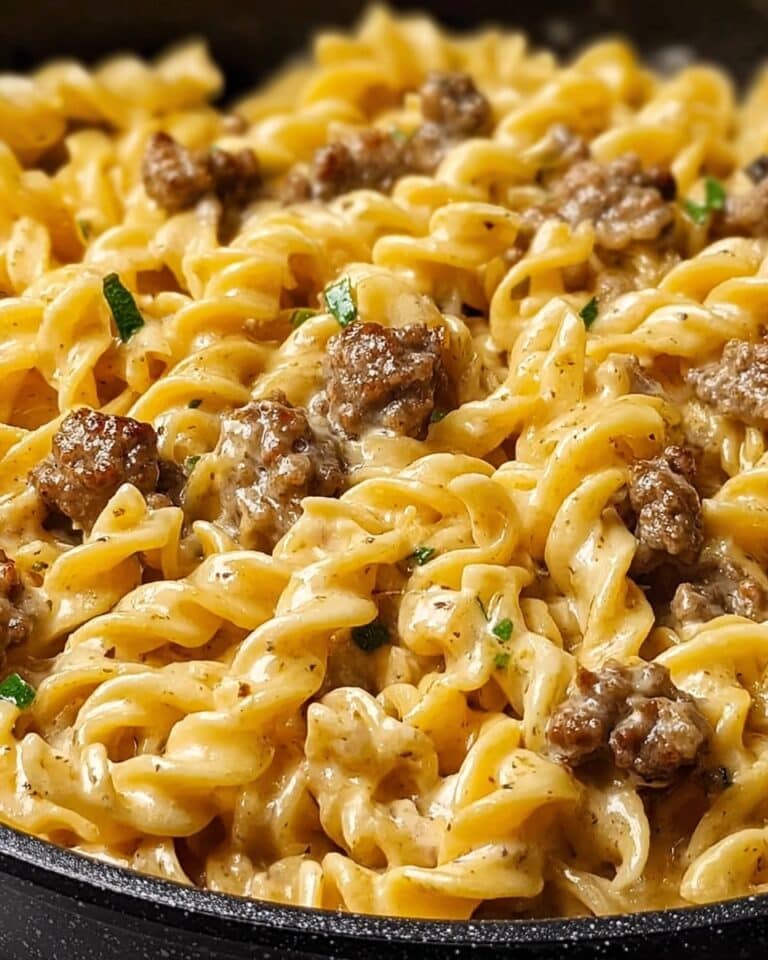 Beef and Garlic Butter Pasta Recipe