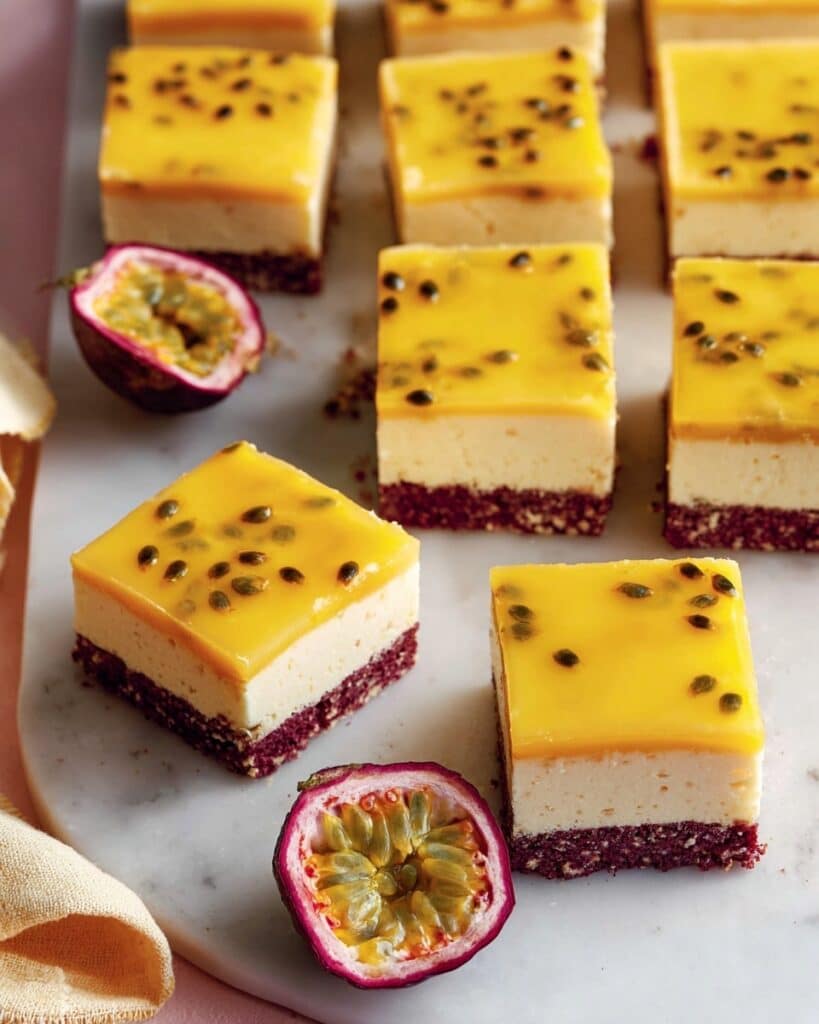 Mango and Passionfruit Bars Recipe