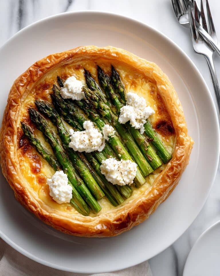 Fresh Spring Vegetable Tart with Creamy Goat Cheese Recipe