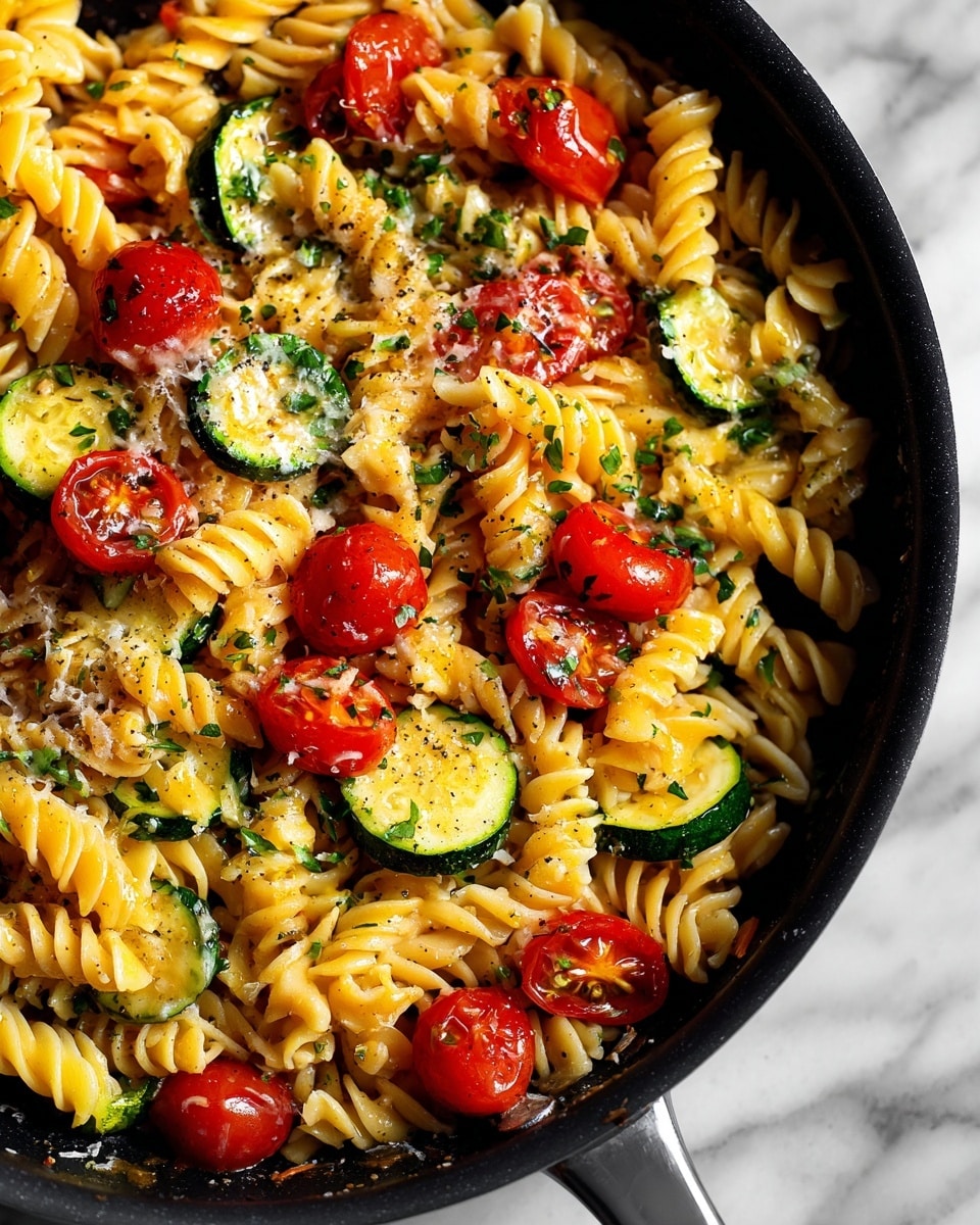 Tomato Zucchini Pasta Recipe