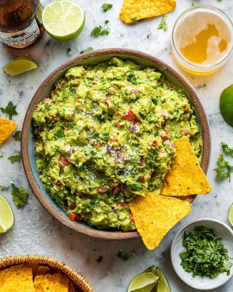 Perfectly Fresh Guacamole Recipe