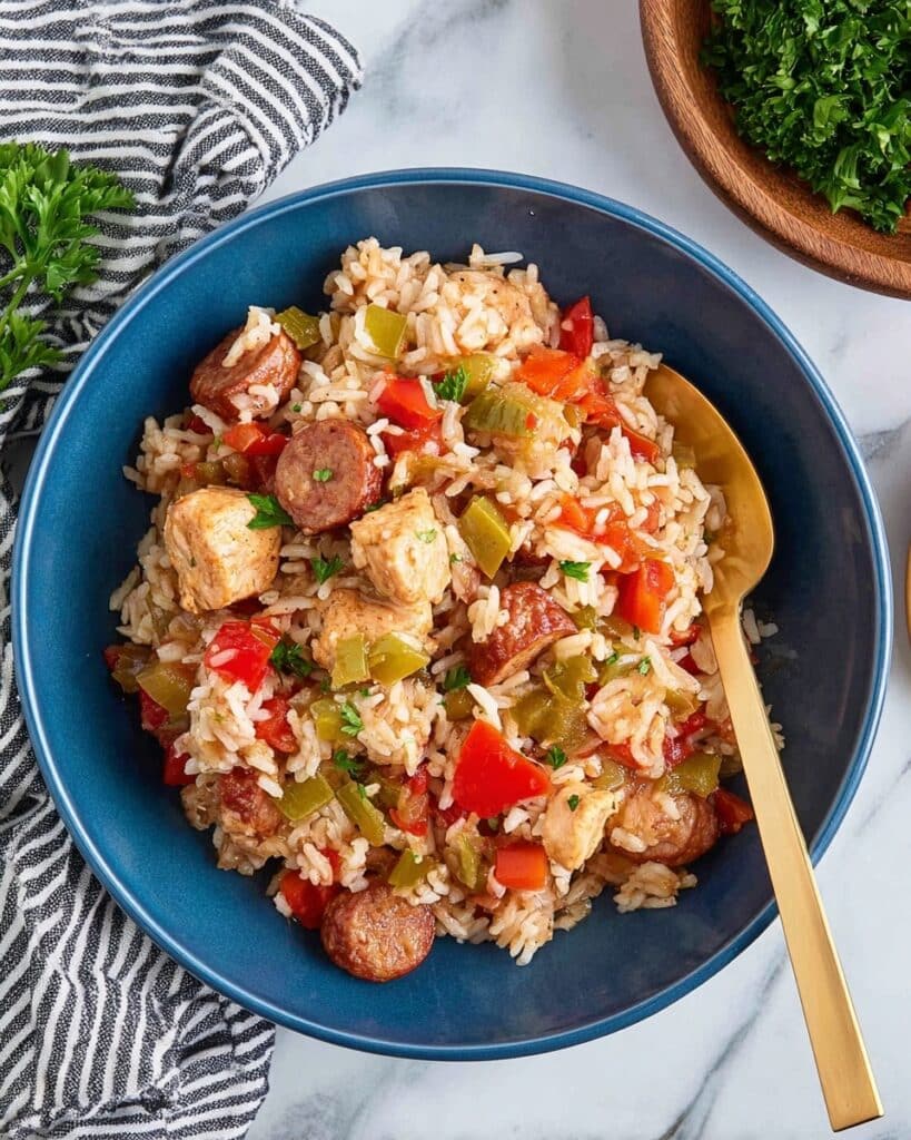Slow Cooker Chicken Jambalaya Recipe