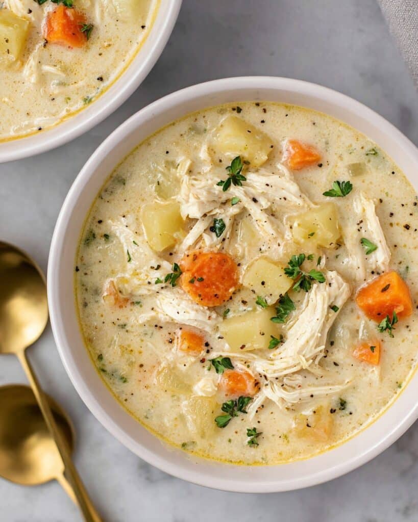 Chicken Pot Pie Soup Recipe
